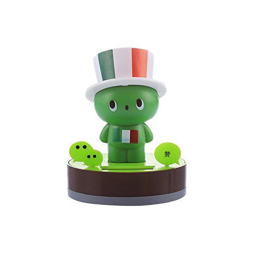 虹展正品太陽能感應(yīng)公仔 智能家居與汽車裝飾的多功能利器